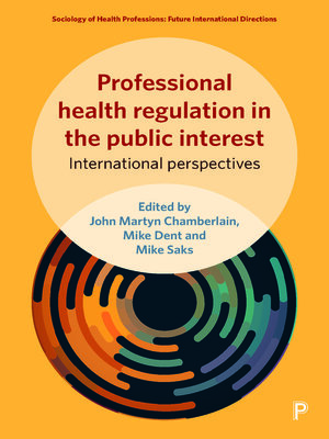 cover image of Professional Health Regulation in the Public Interest